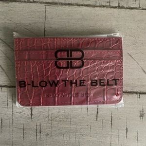 B-low the belt wallet